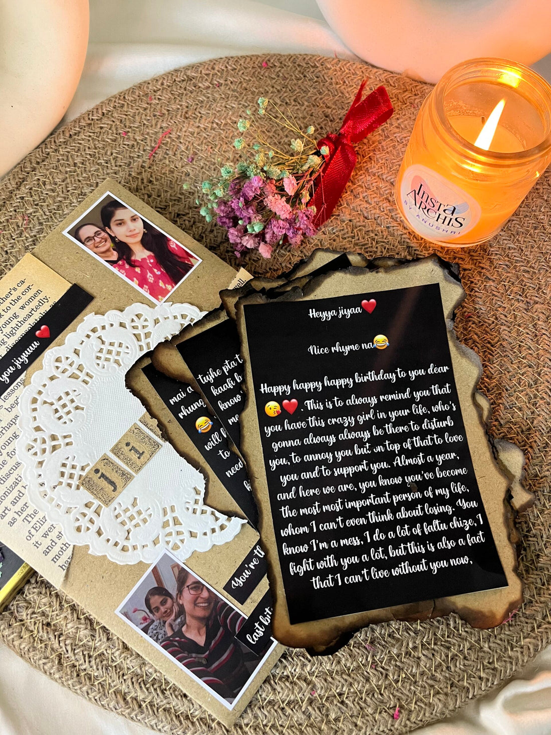 ✉️ Speak Your Heart: Insta Archis Printed Letter with Personalised Envelope