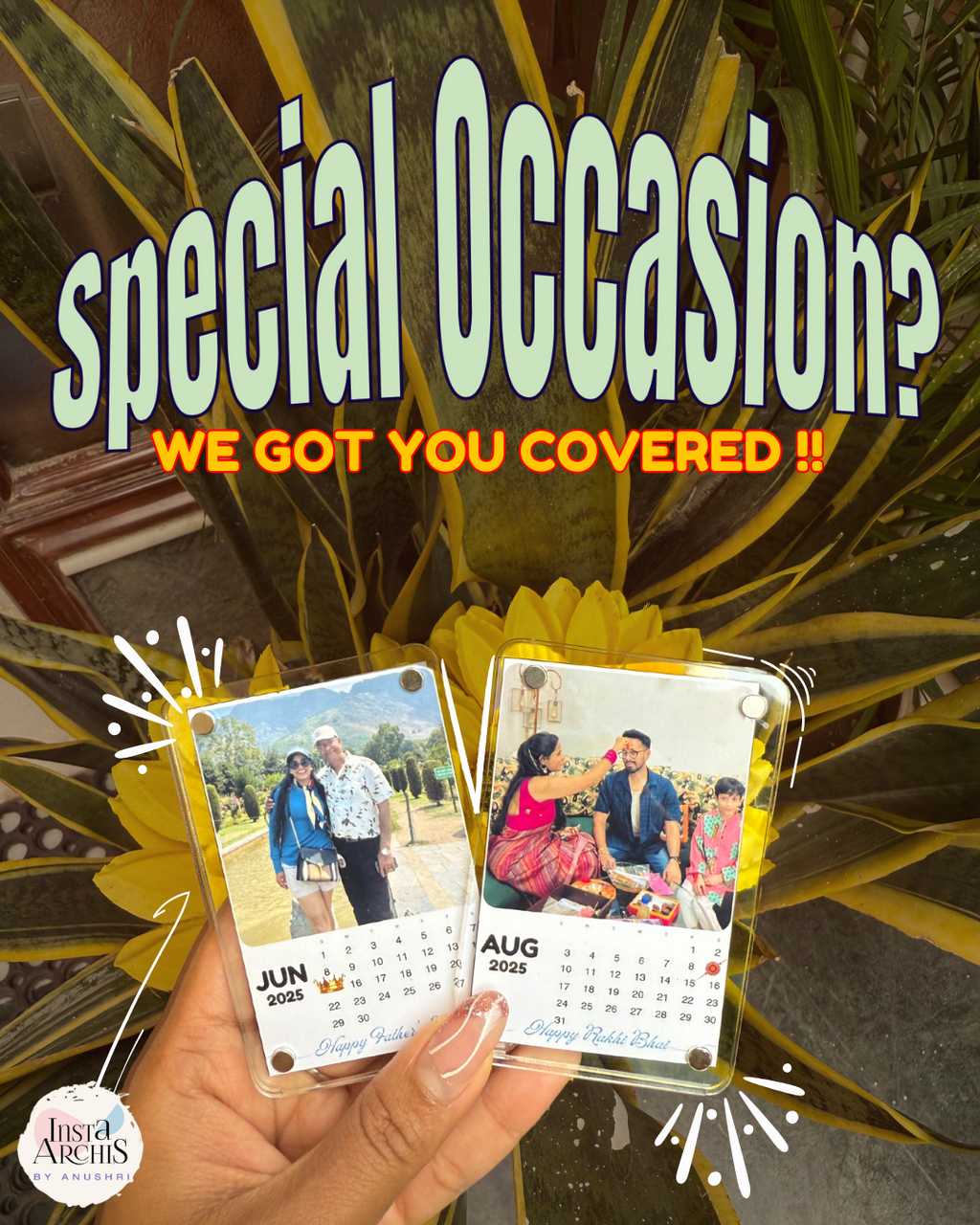 Polaroid Fridge Magnets