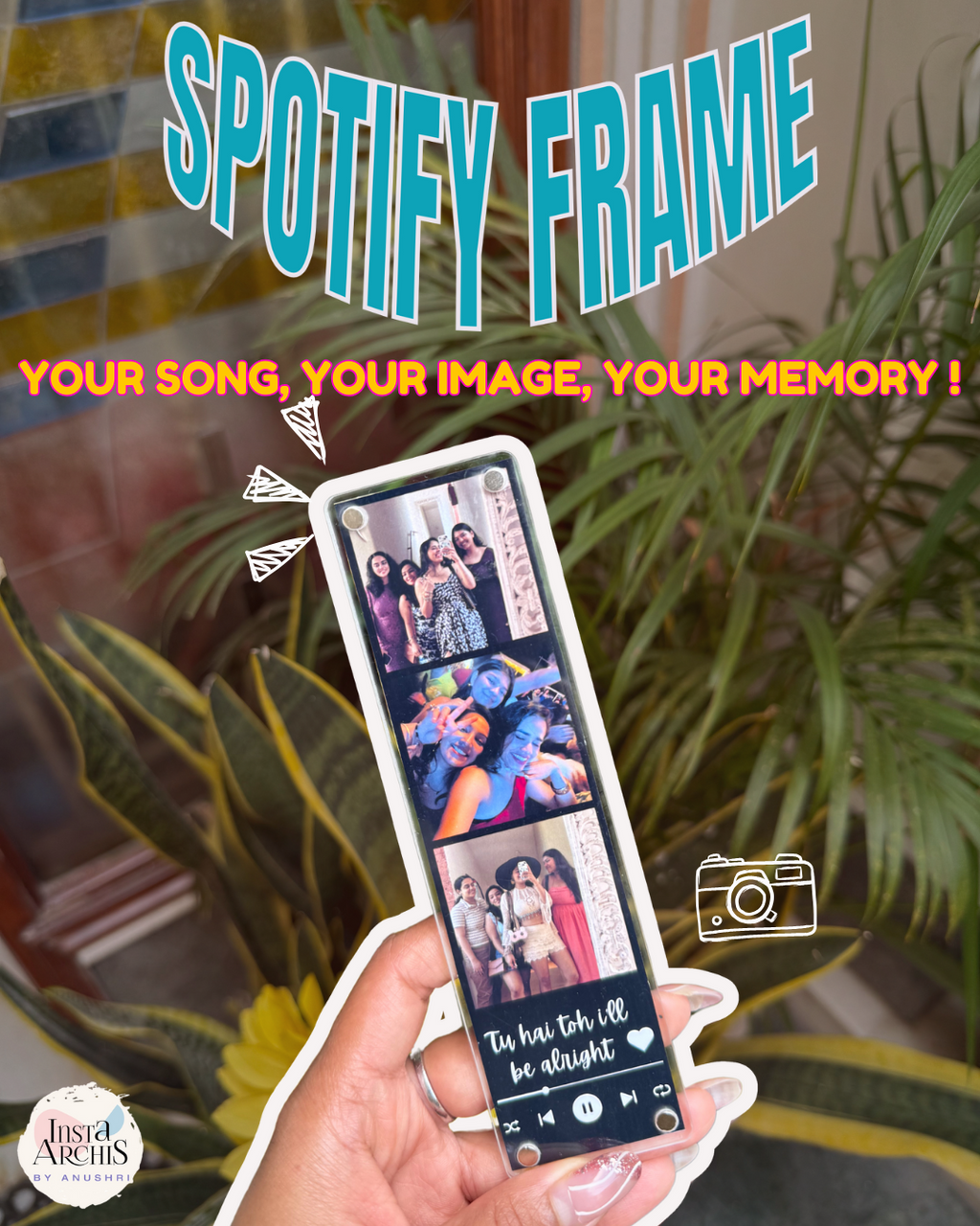 Polaroid Fridge Magnets