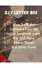 90's Letter DIY Box