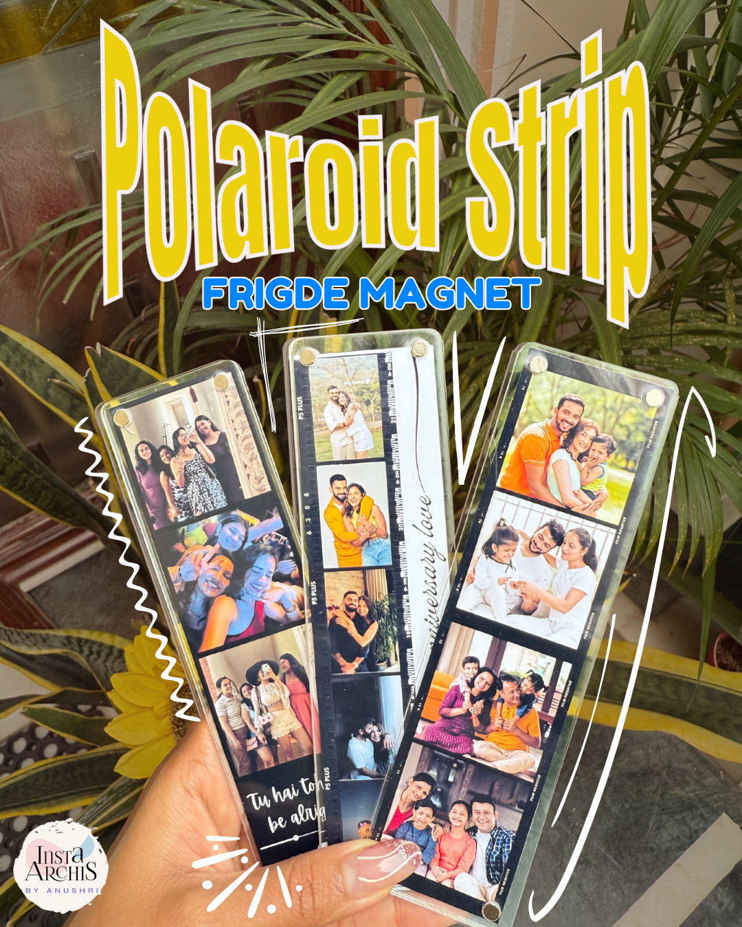Polaroid Fridge Magnets