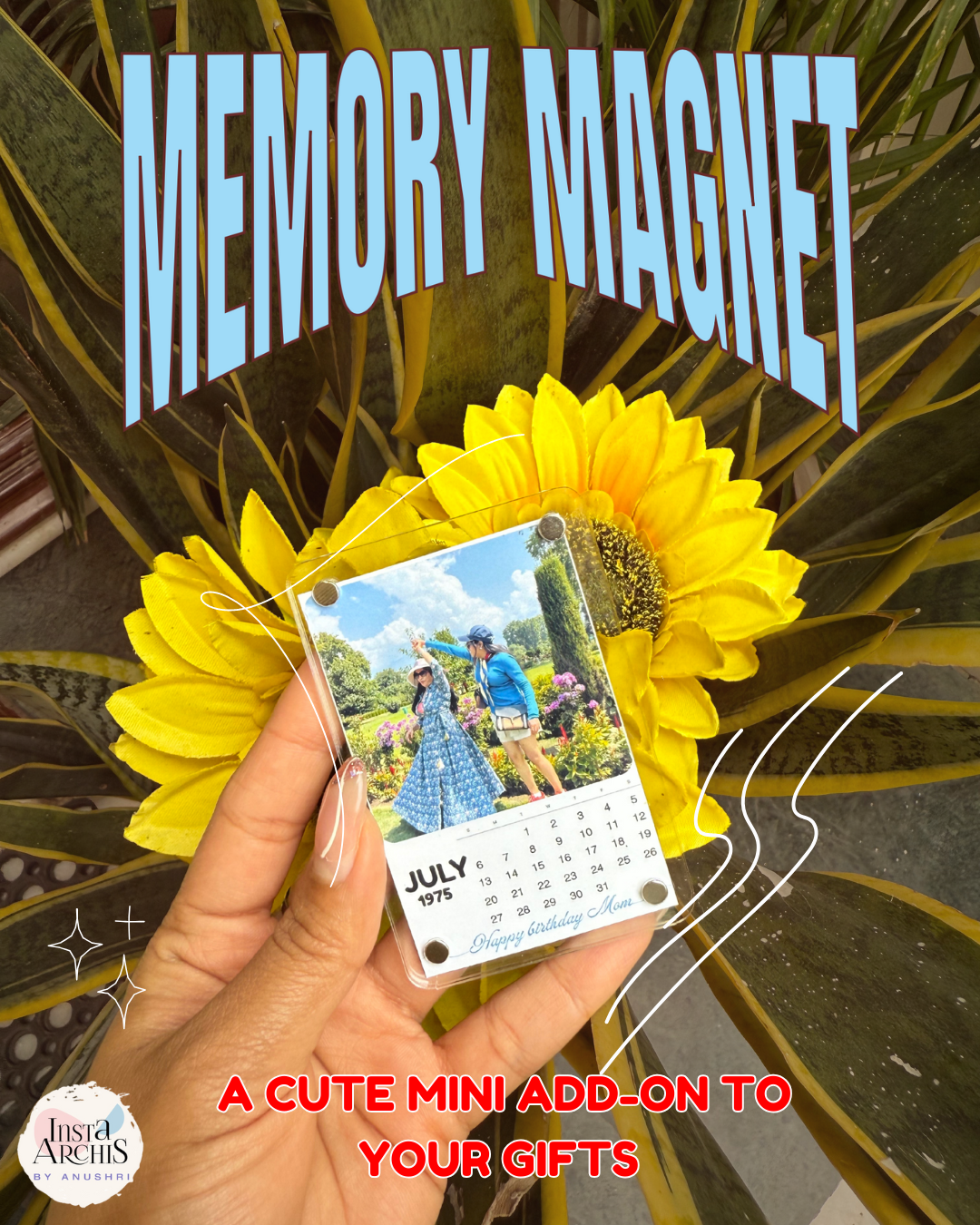 Polaroid Fridge Magnets