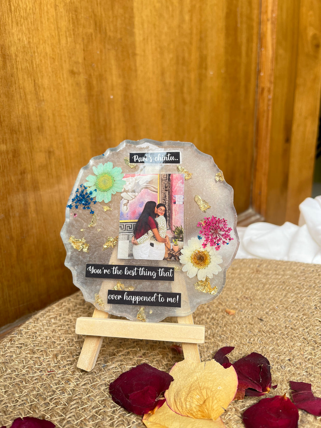 4inch Agate Circular Frame