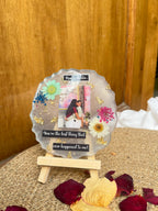 4inch Agate Circular Frame