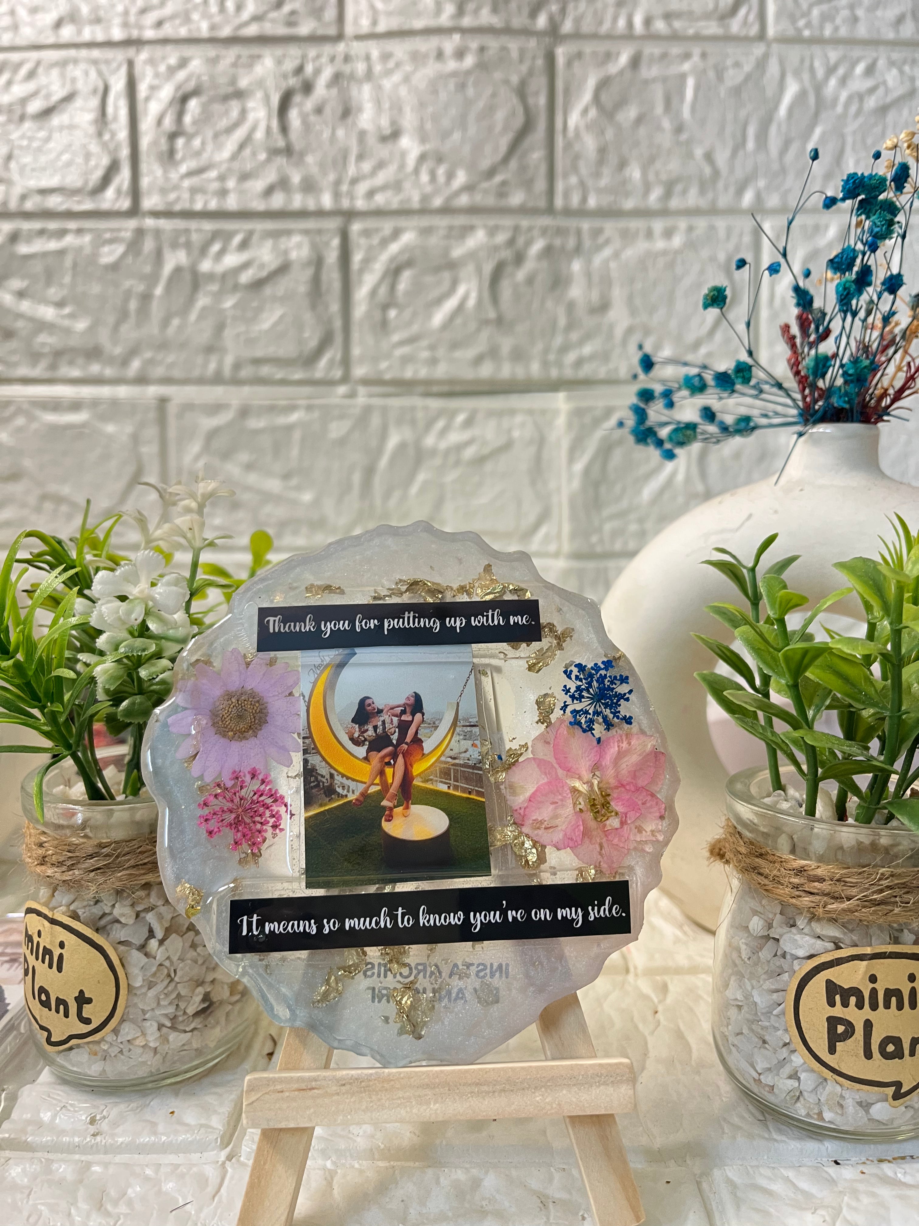 4inch Agate Circular Frame