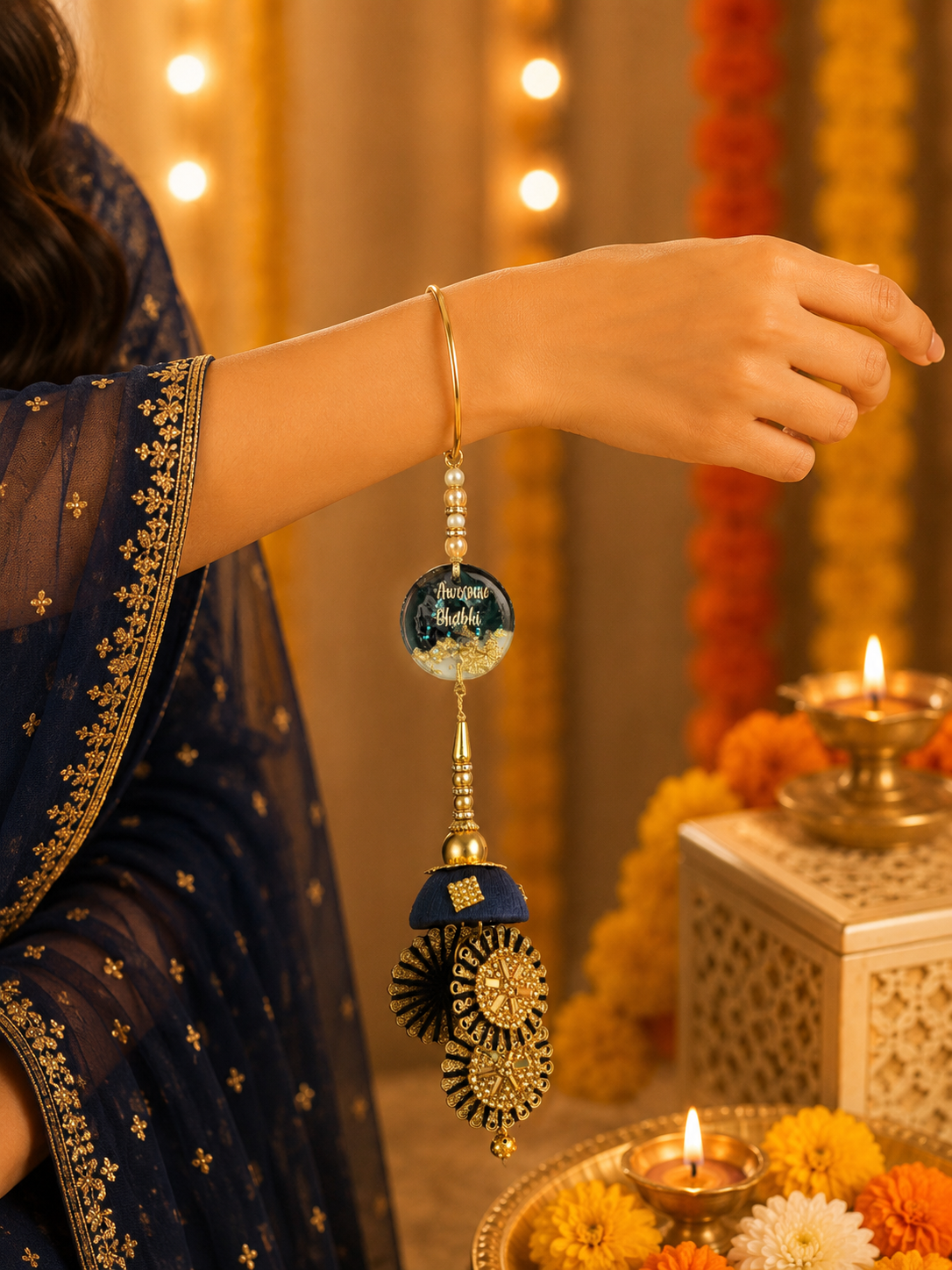 Awesome Bhabi Lumba (Dark blue)