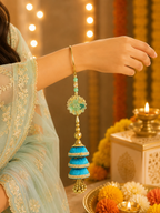 Lovely Bhabi Lumba (Electric Blue)
