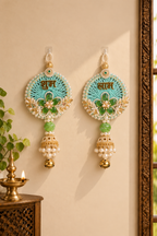 Mint Jhumka Shubh Labh