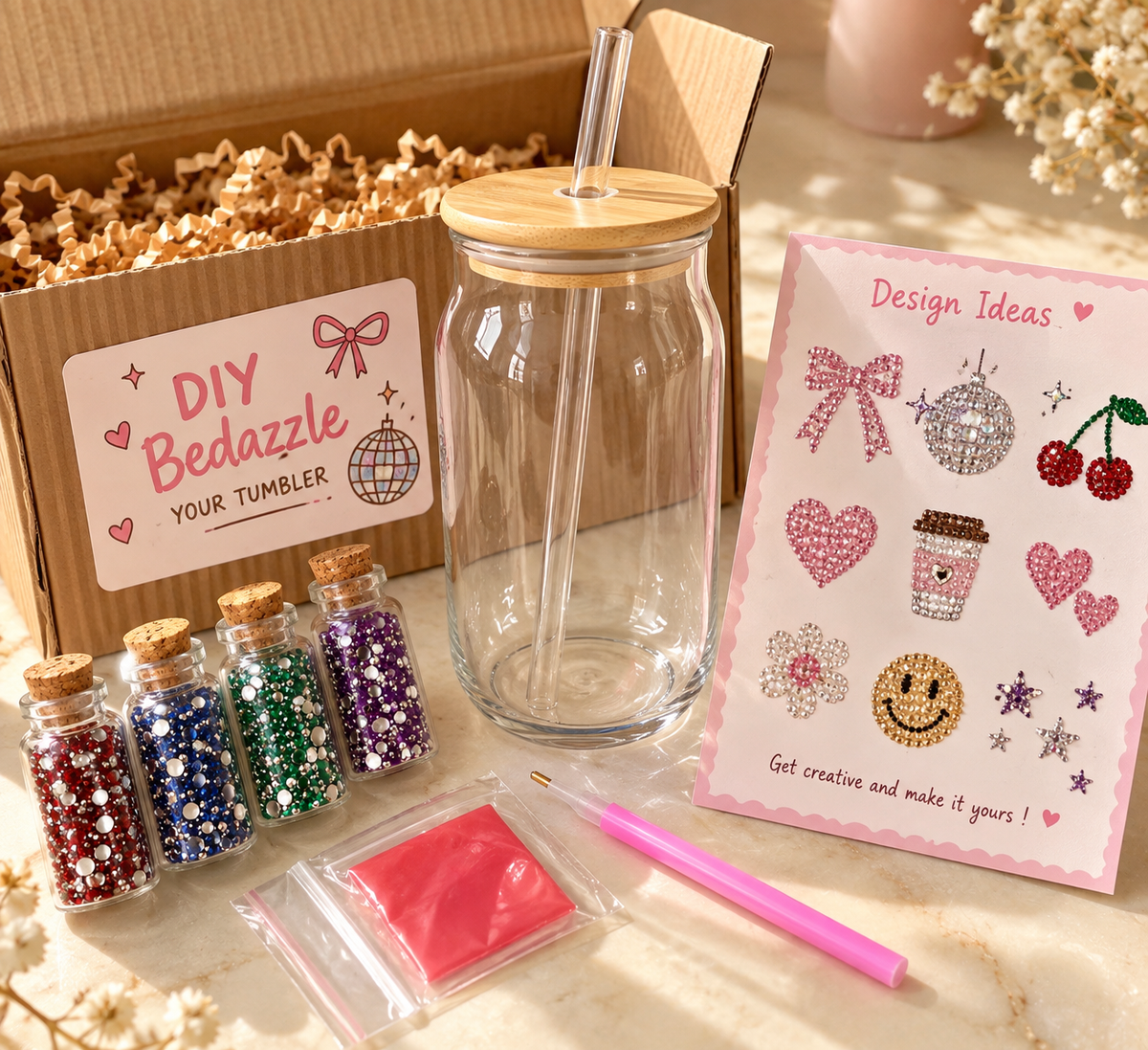 Bedazzling Tumbler Kit (For Boys)