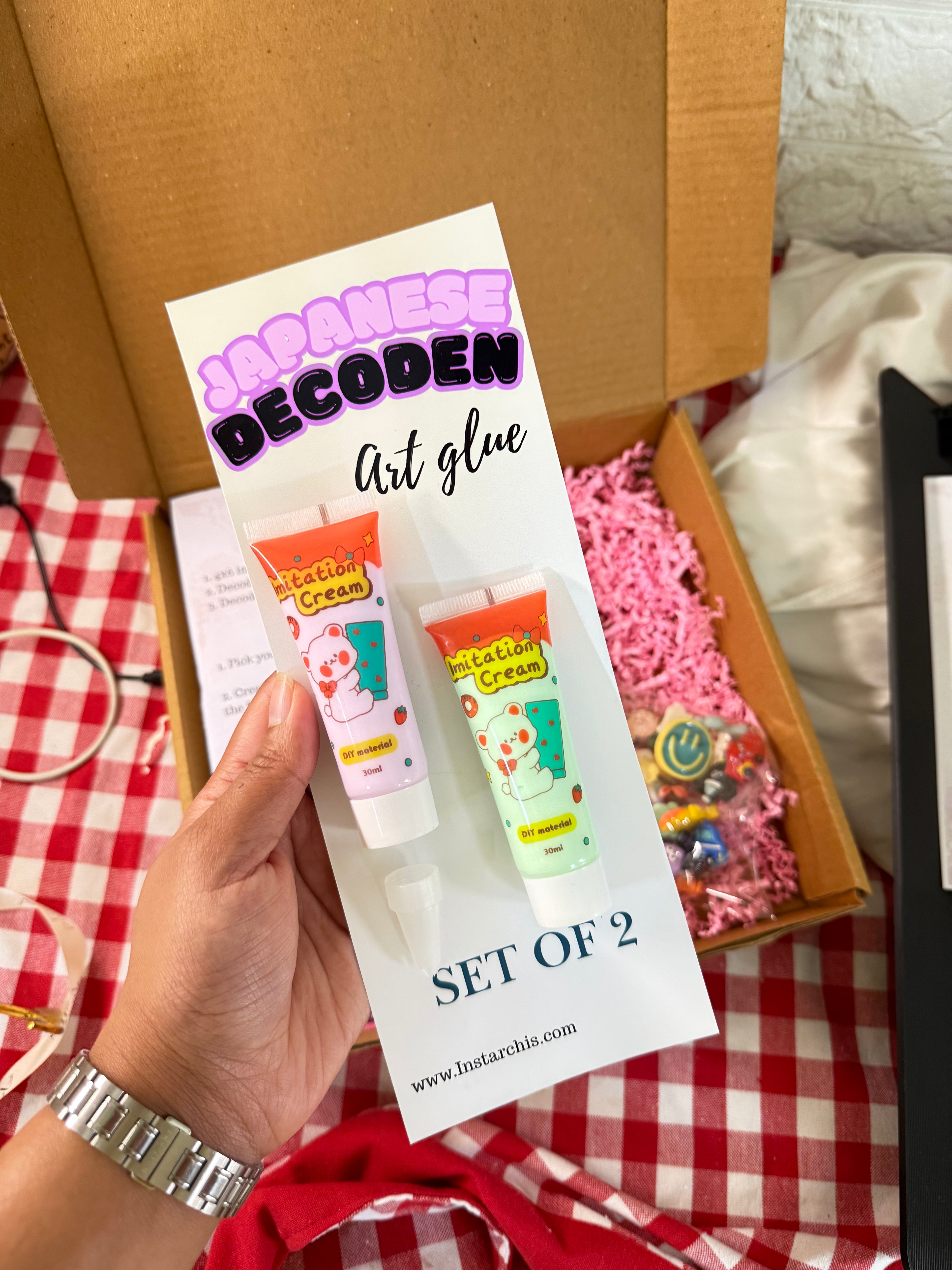 7X5 inch Decoden Charms DIY Kit