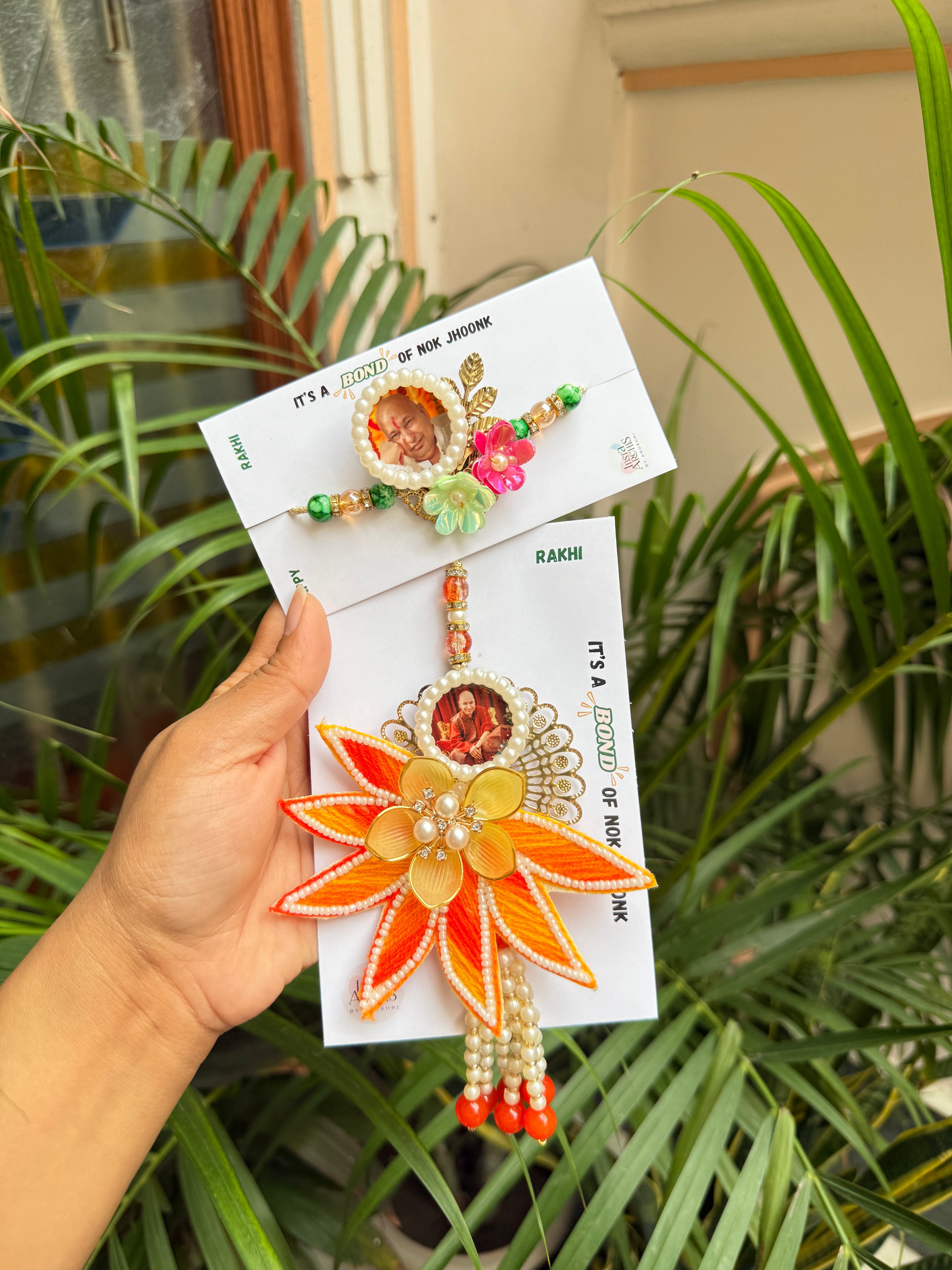 Guruji Lumba-Rakhi combo for bhaiya-bhai