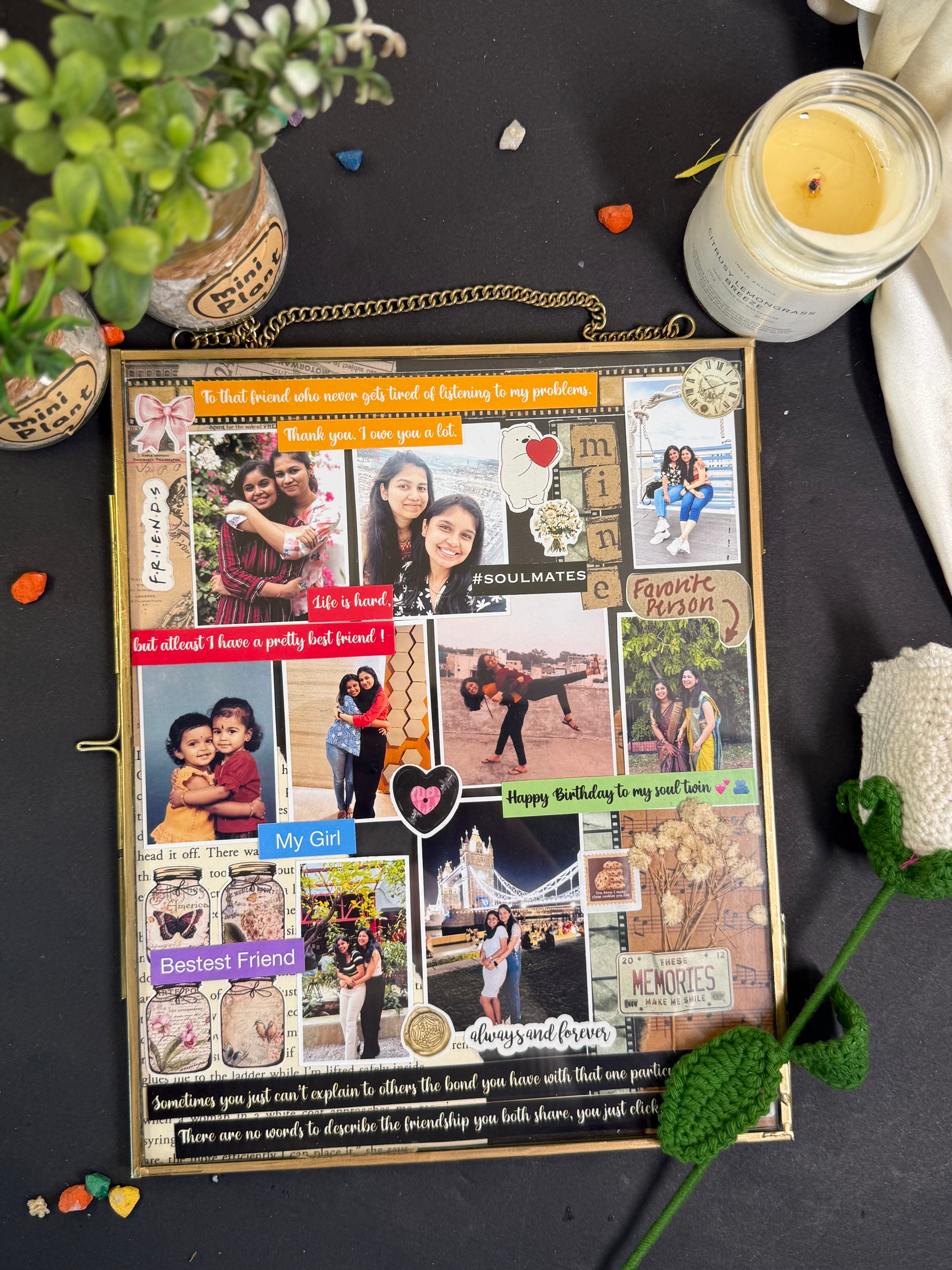 10x8 inch Glass Frame (Hanging)