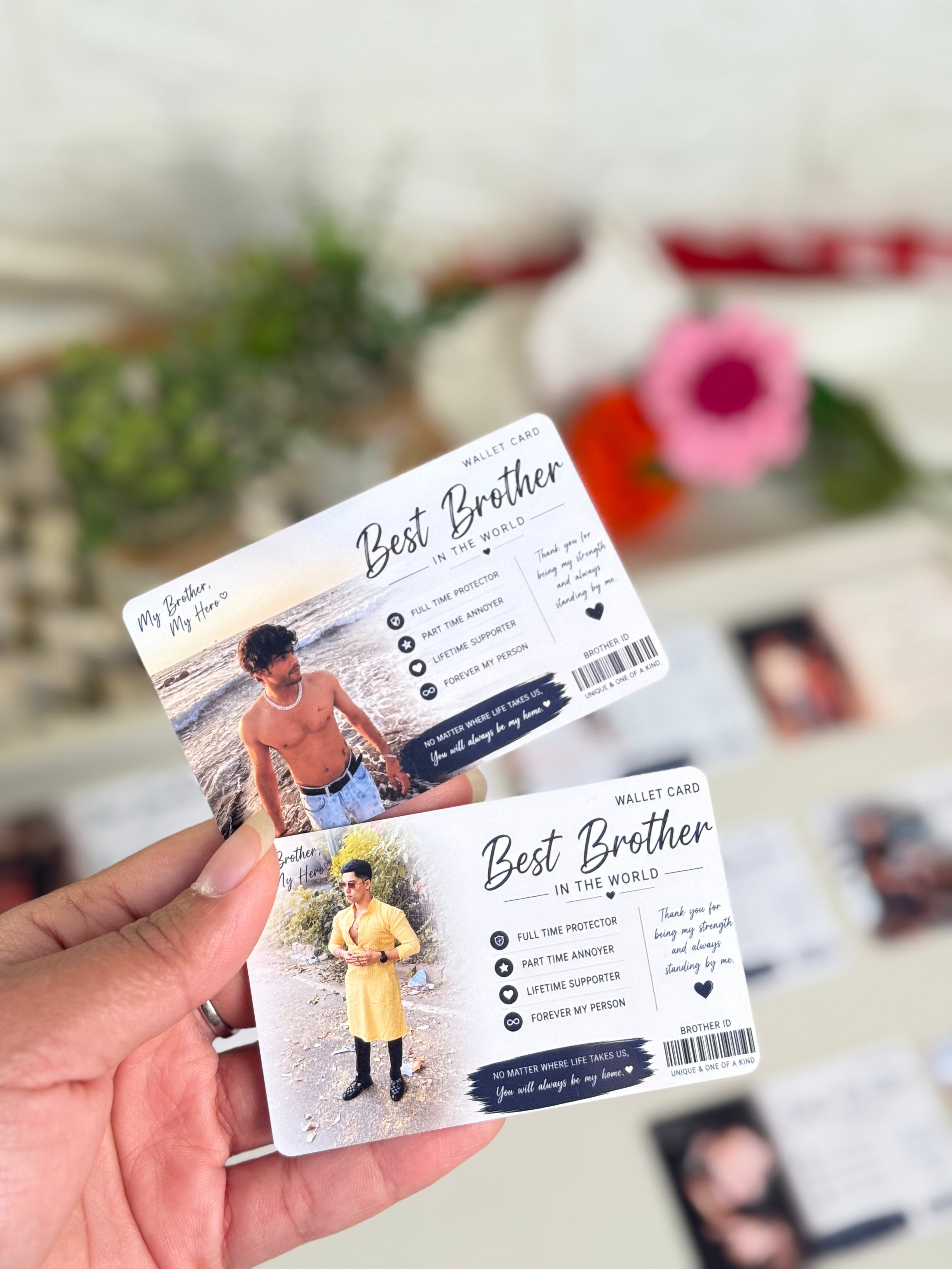 Best Bhai Wallet Card for Rakhi