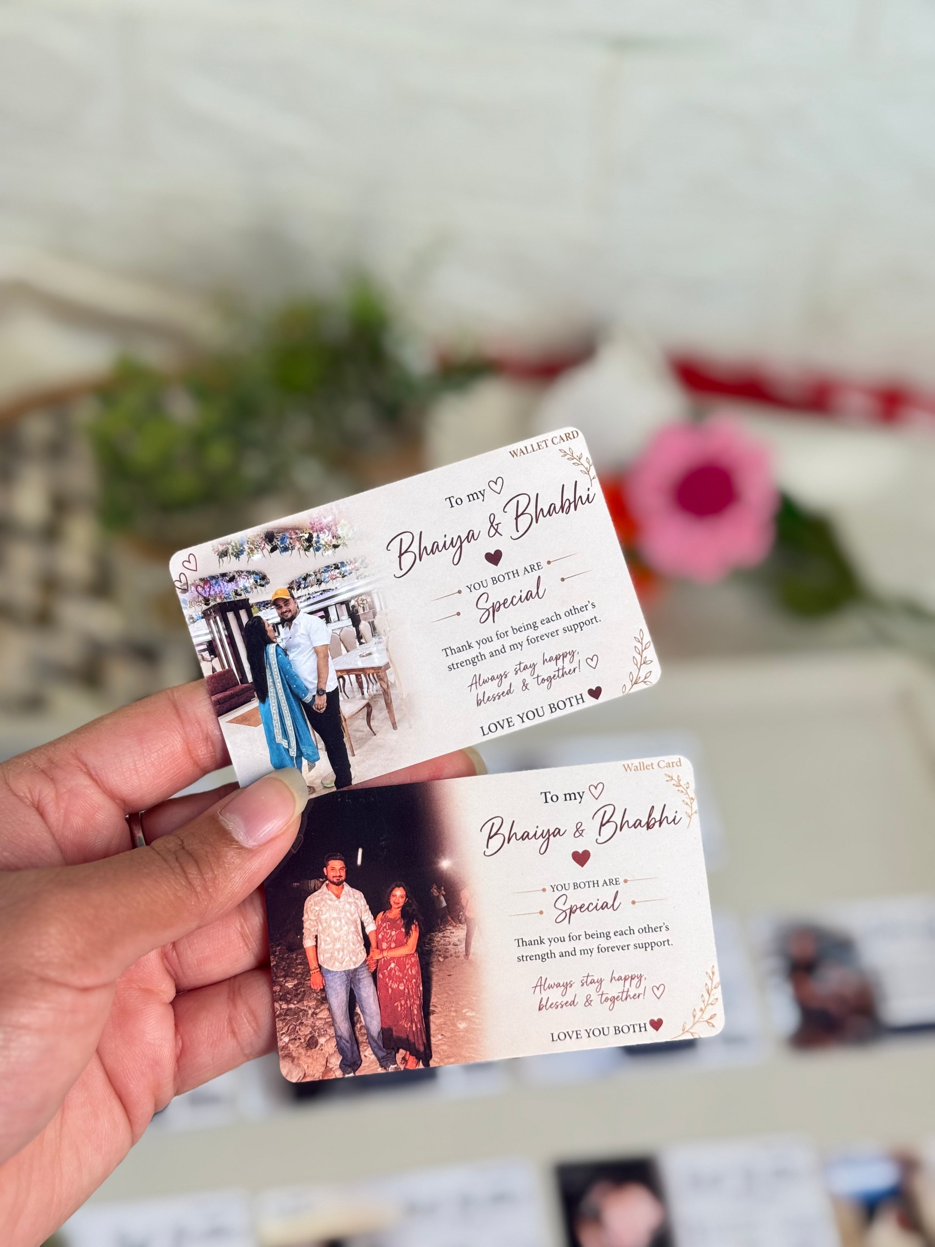 Best Bhai Wallet Card for Rakhi