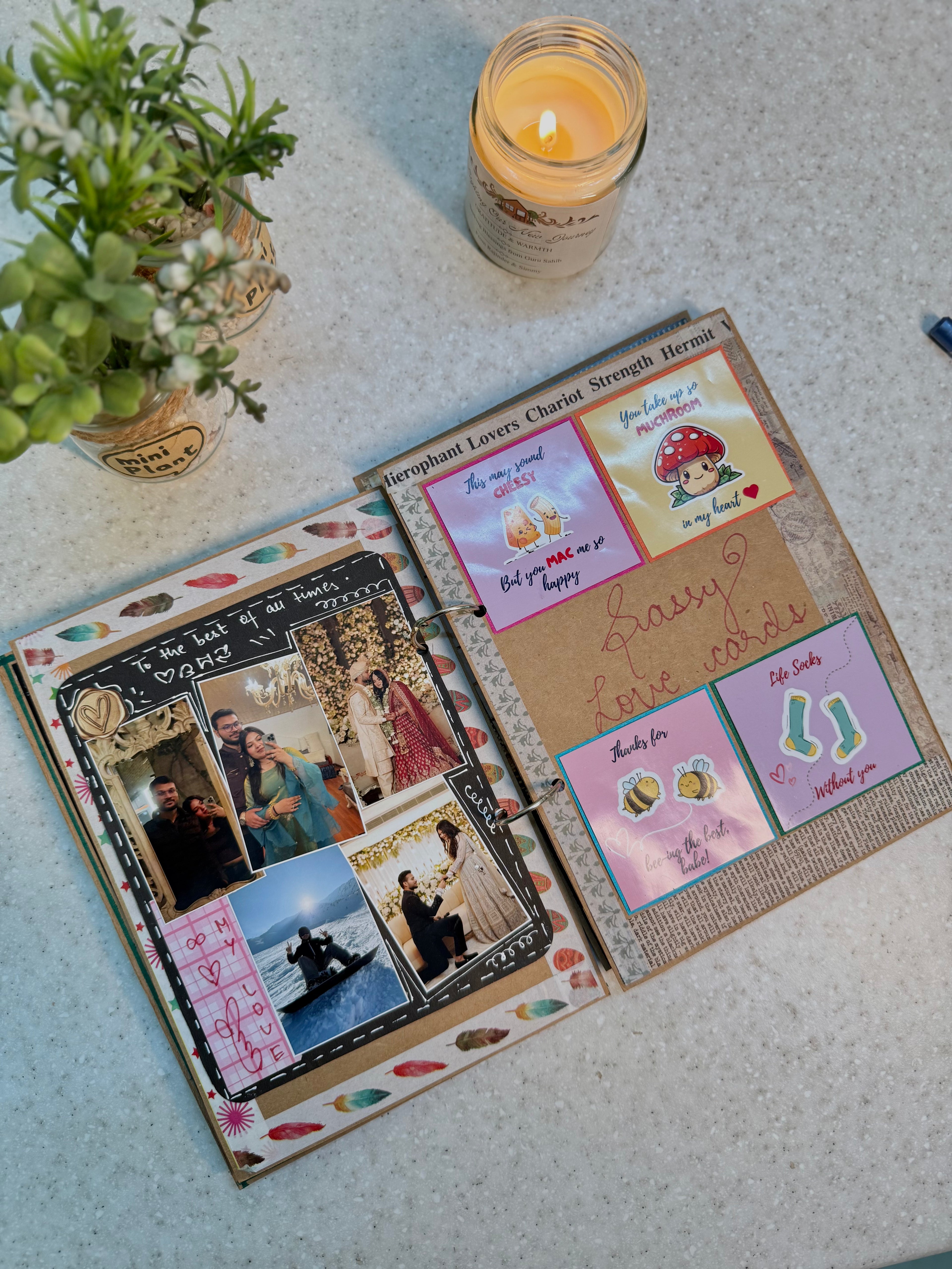 Love Scrap Book for Him/Her (Bday/Anniversary)