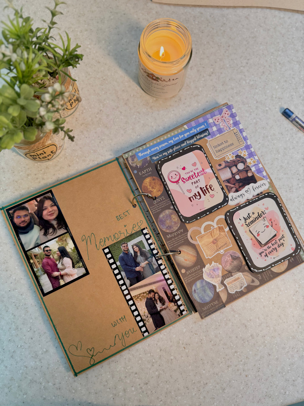 Love Scrap Book for Him/Her (Bday/Anniversary)