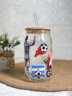 Messi Paglu Sipper Can (Design 1 )