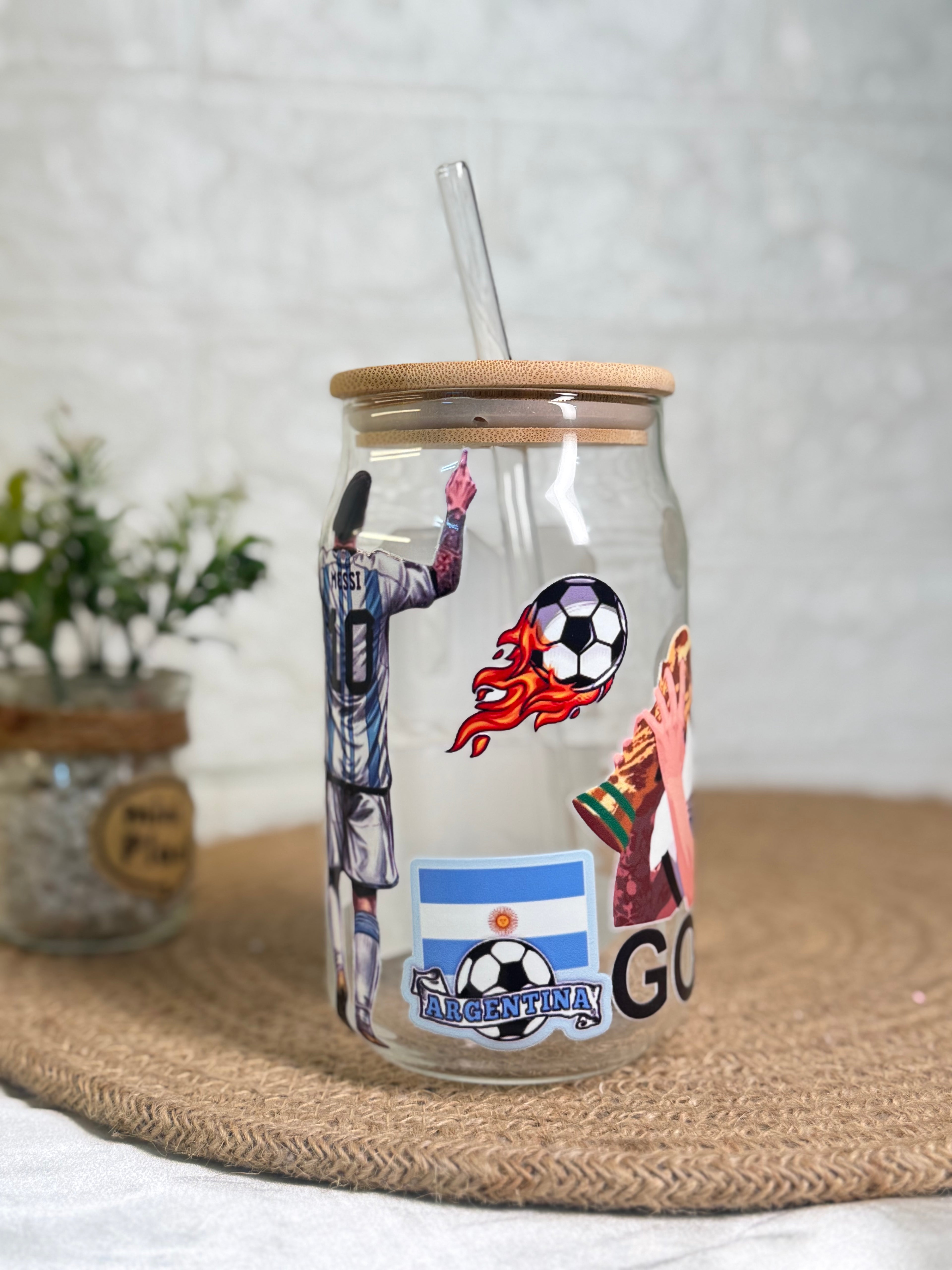 Messi Paglu Sipper Can (Design 1 )