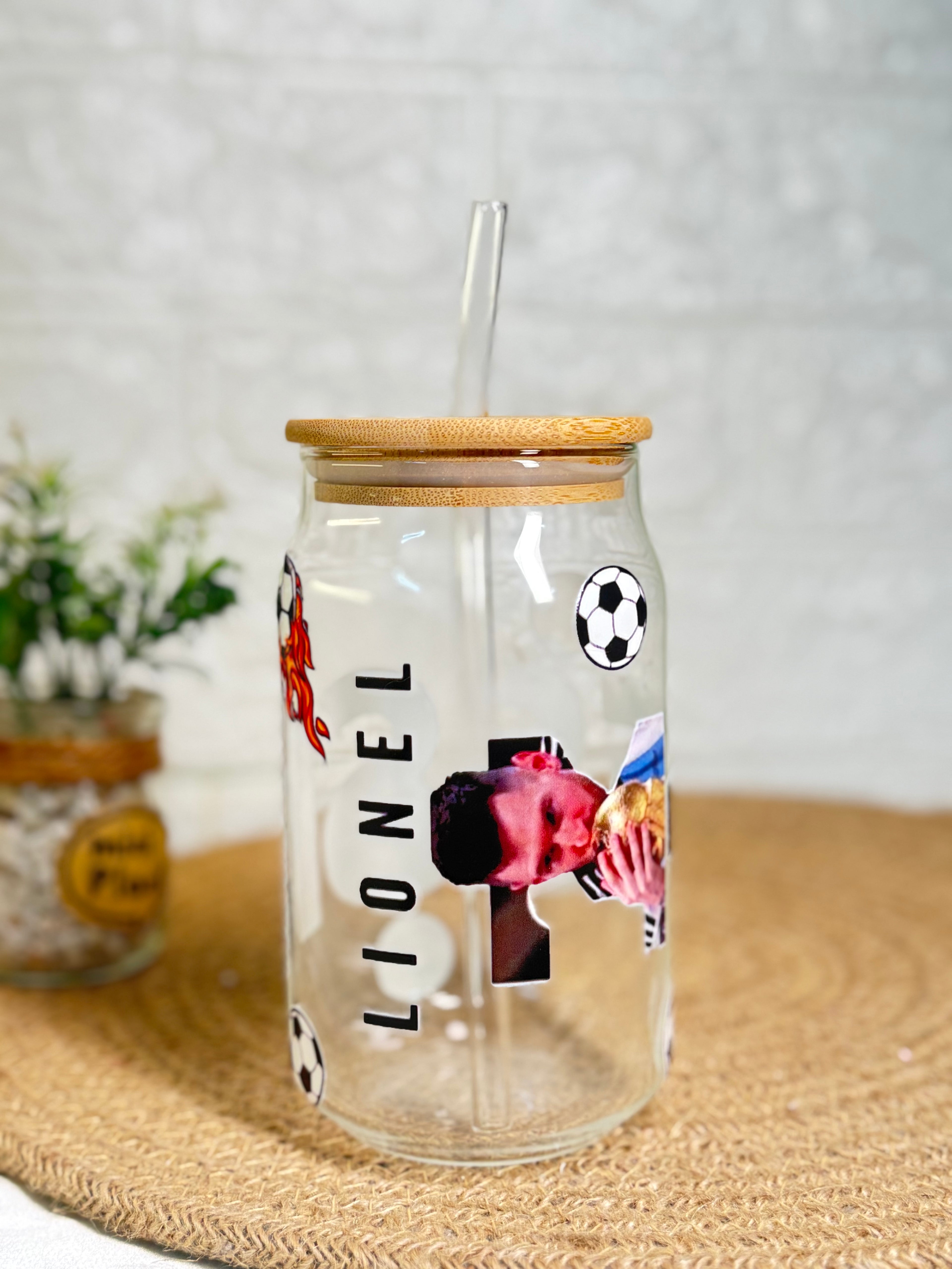 Messi Paglu Sipper Can (Design 2 )