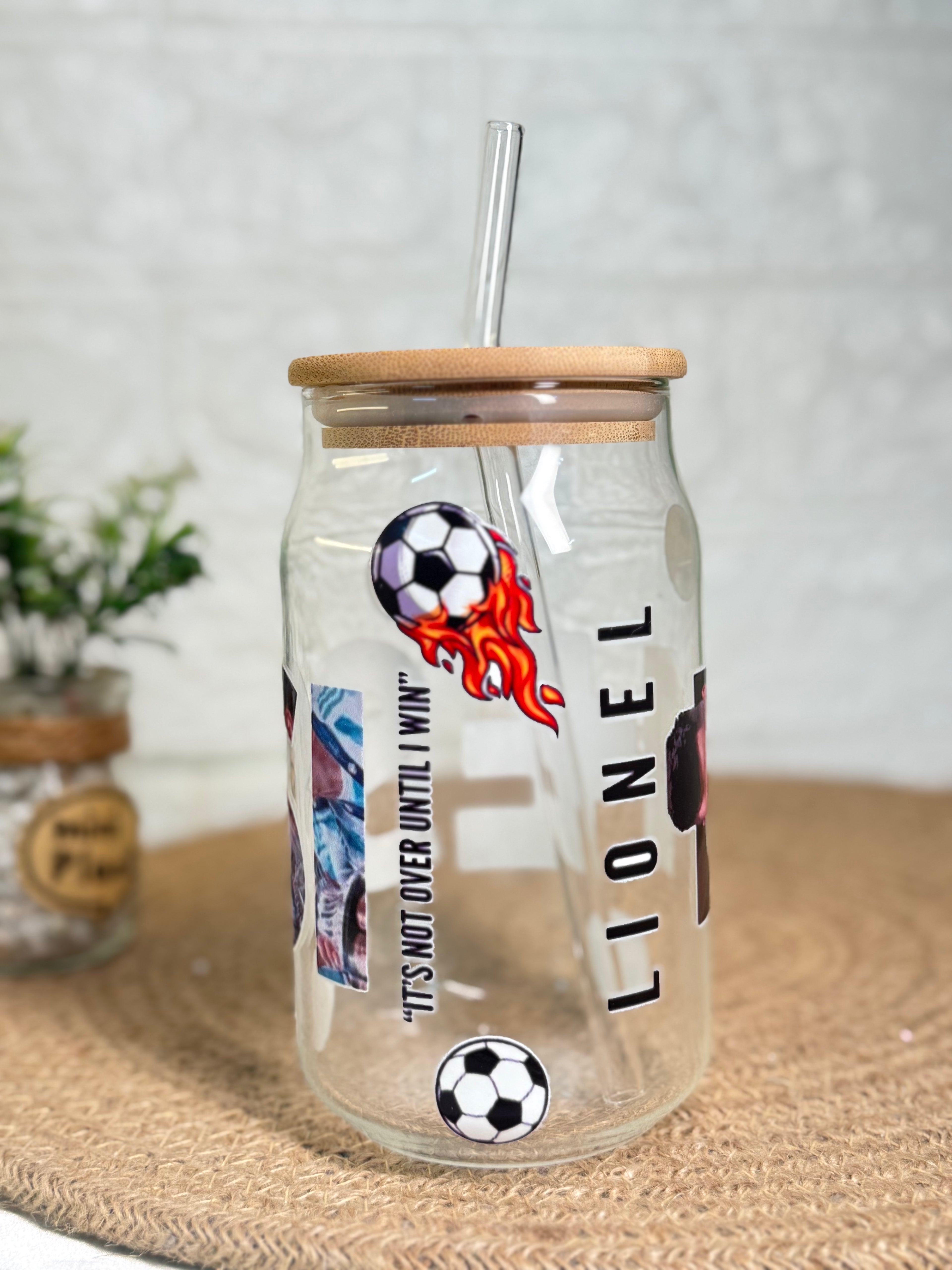 Messi Paglu Sipper Can (Design 2 )