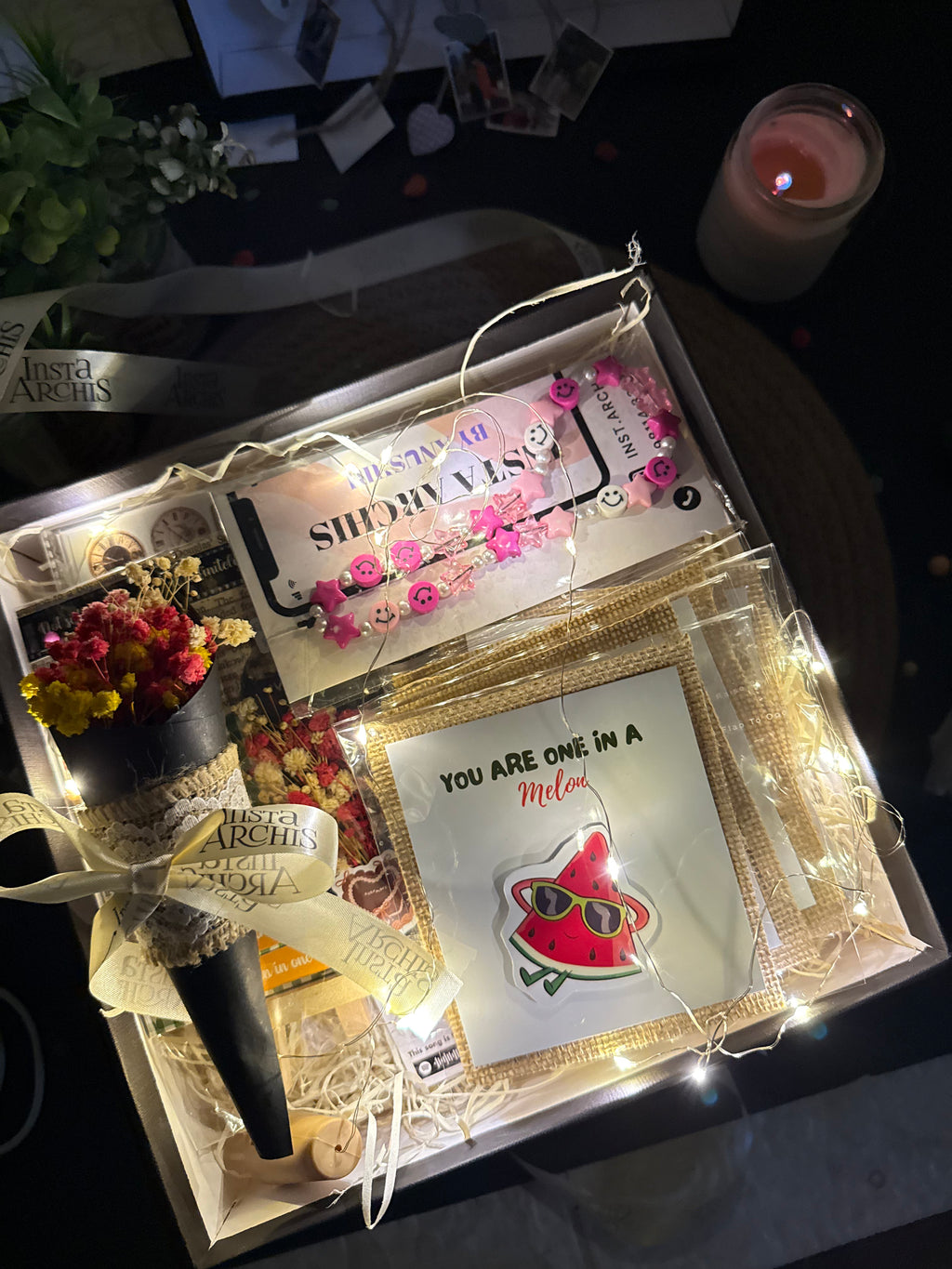 Pinterest-y Dream Light Hamper Box