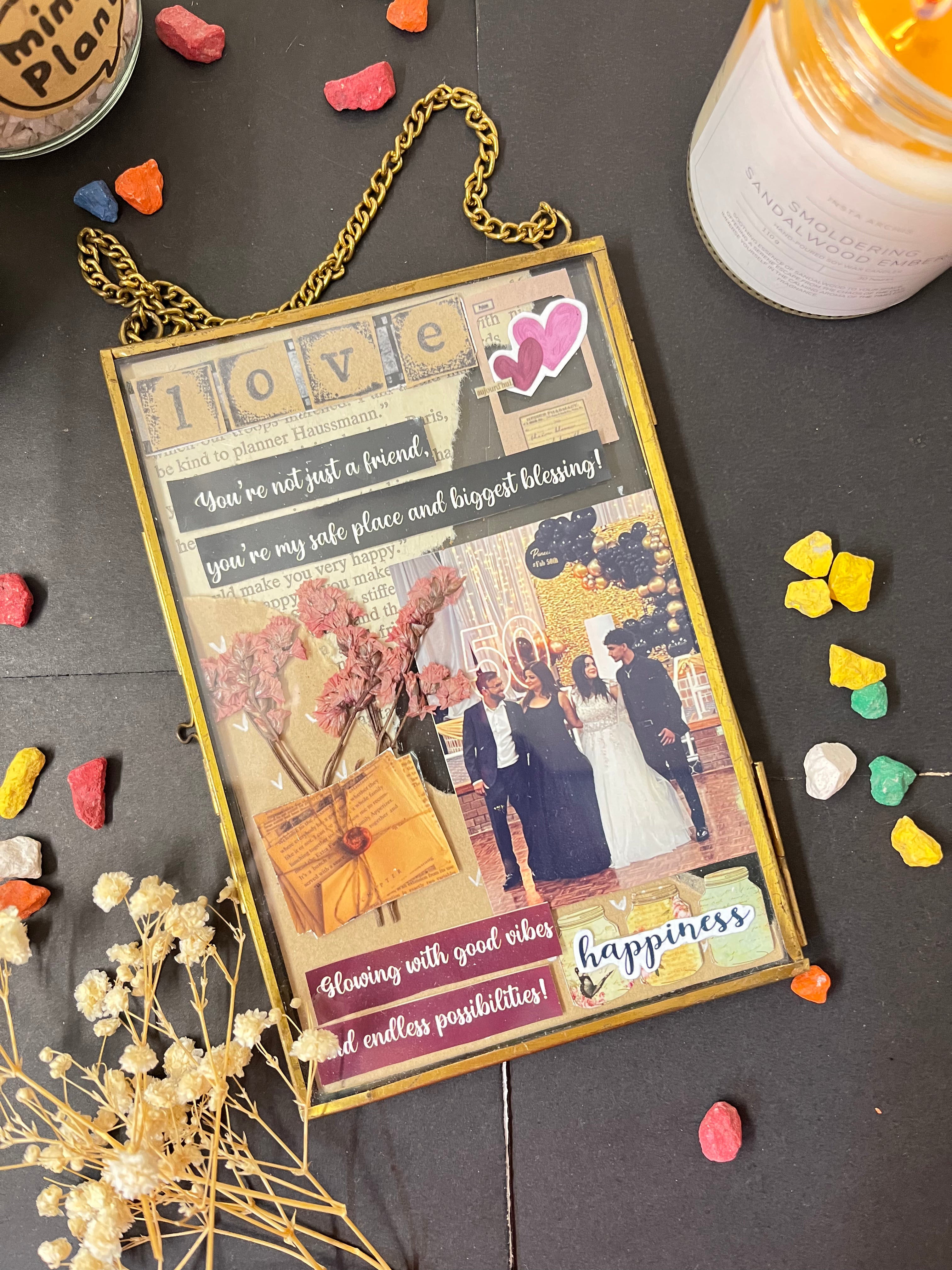 6x4 inch Glass Frame (Hanging)