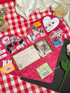 Envelope turned into Heart Letter Card