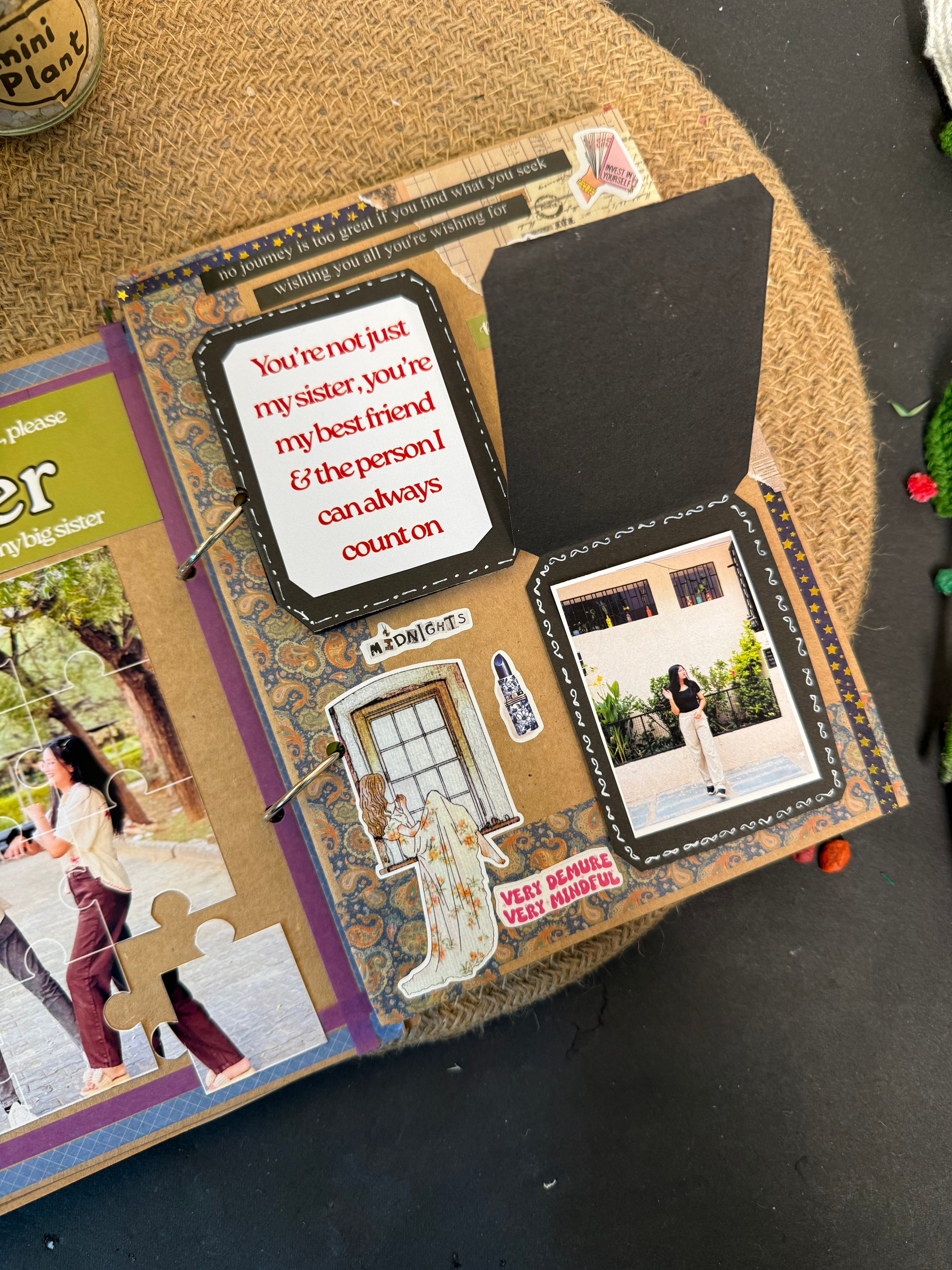 Siblings Scrap Book for Him/Her