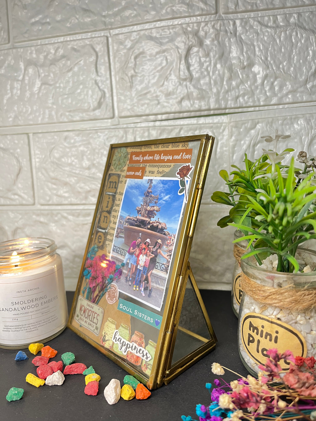 6x4 inch Glass Frame (Desk)