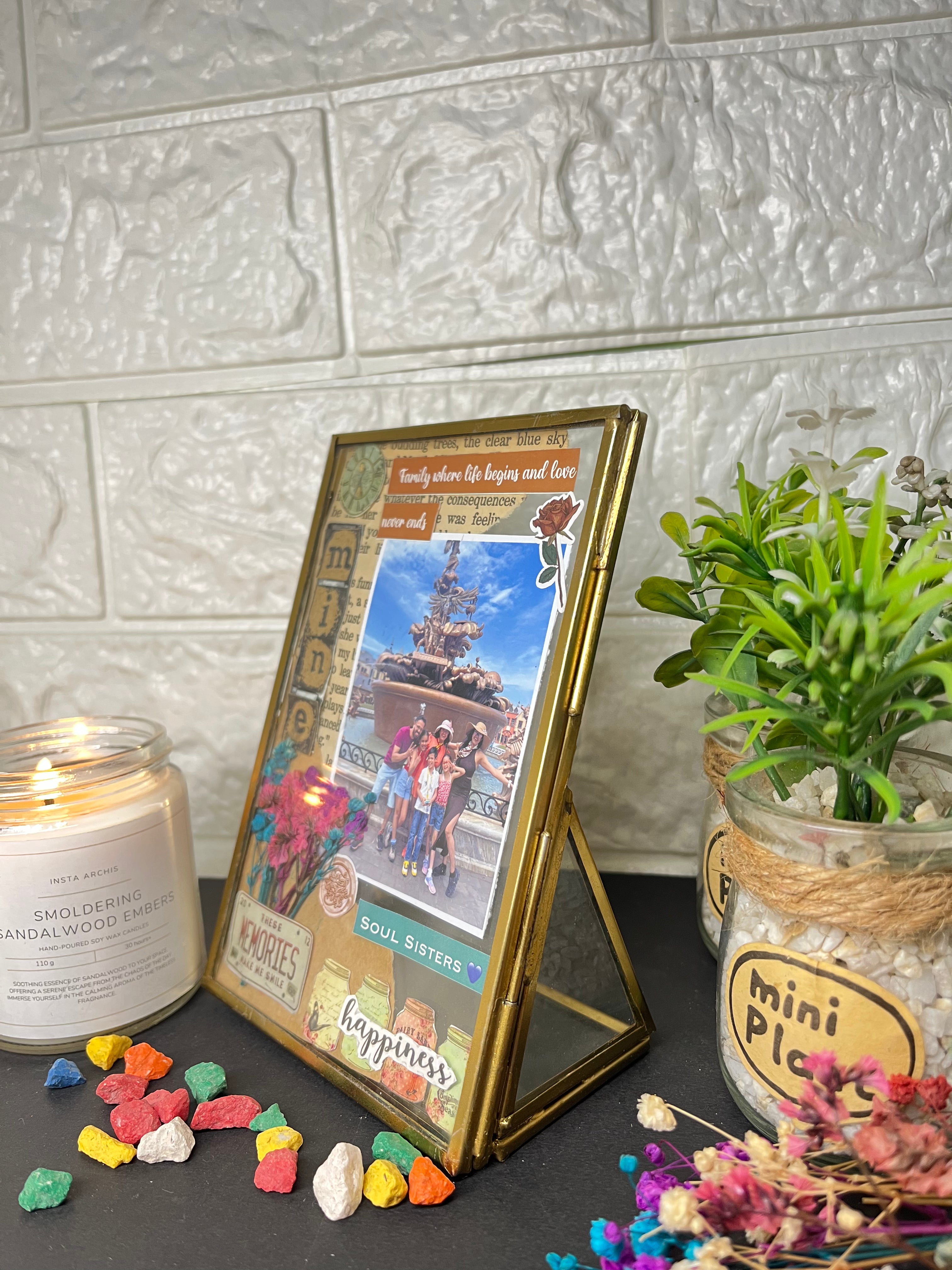 6x4 inch Glass Frame (Desk)