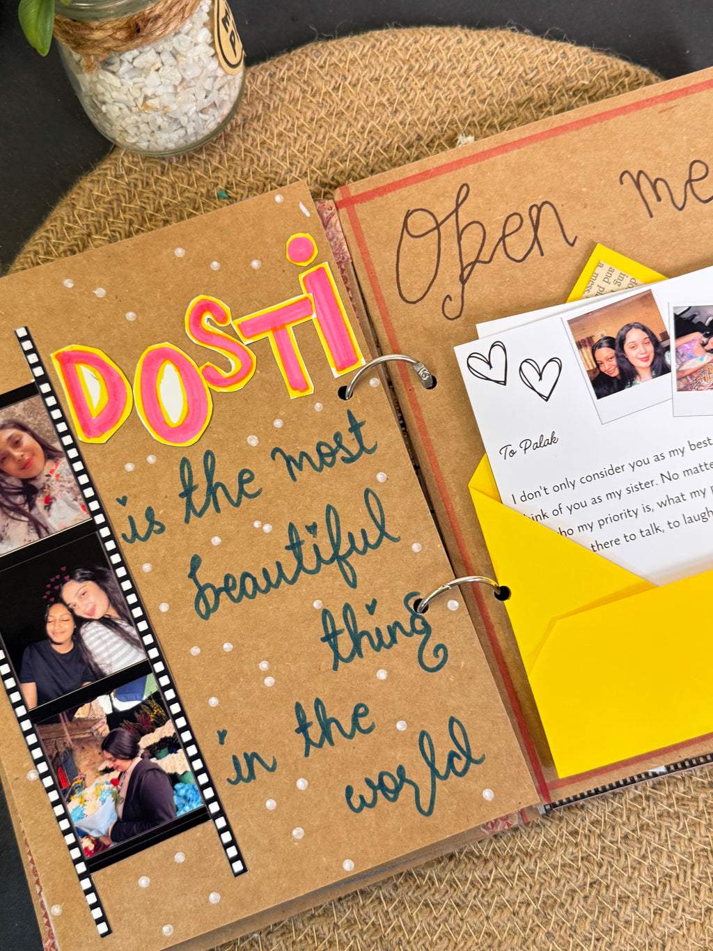 Dosti Scrap Book for Him/Her