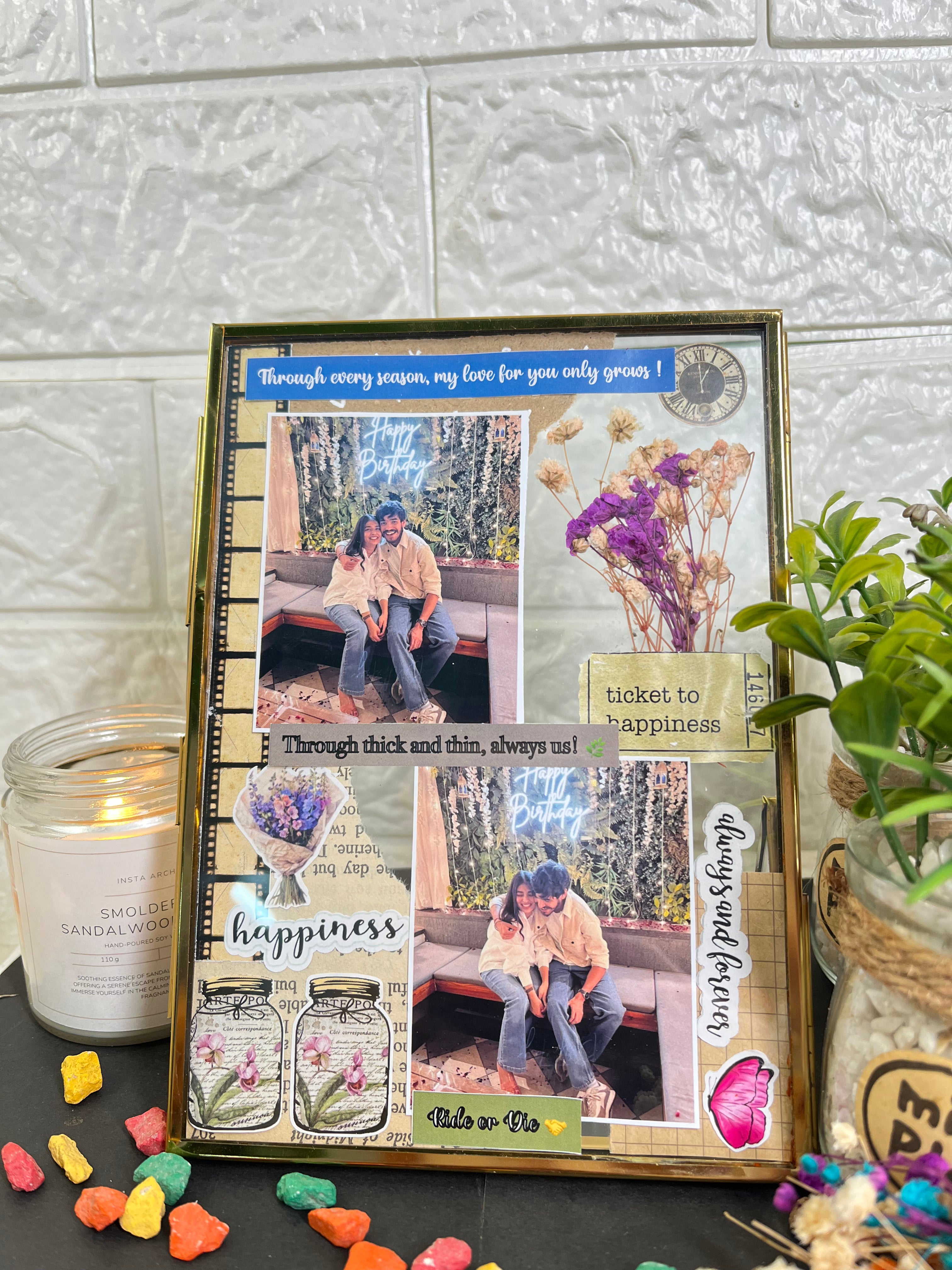 7x5 inch Glass Frame (Desk)