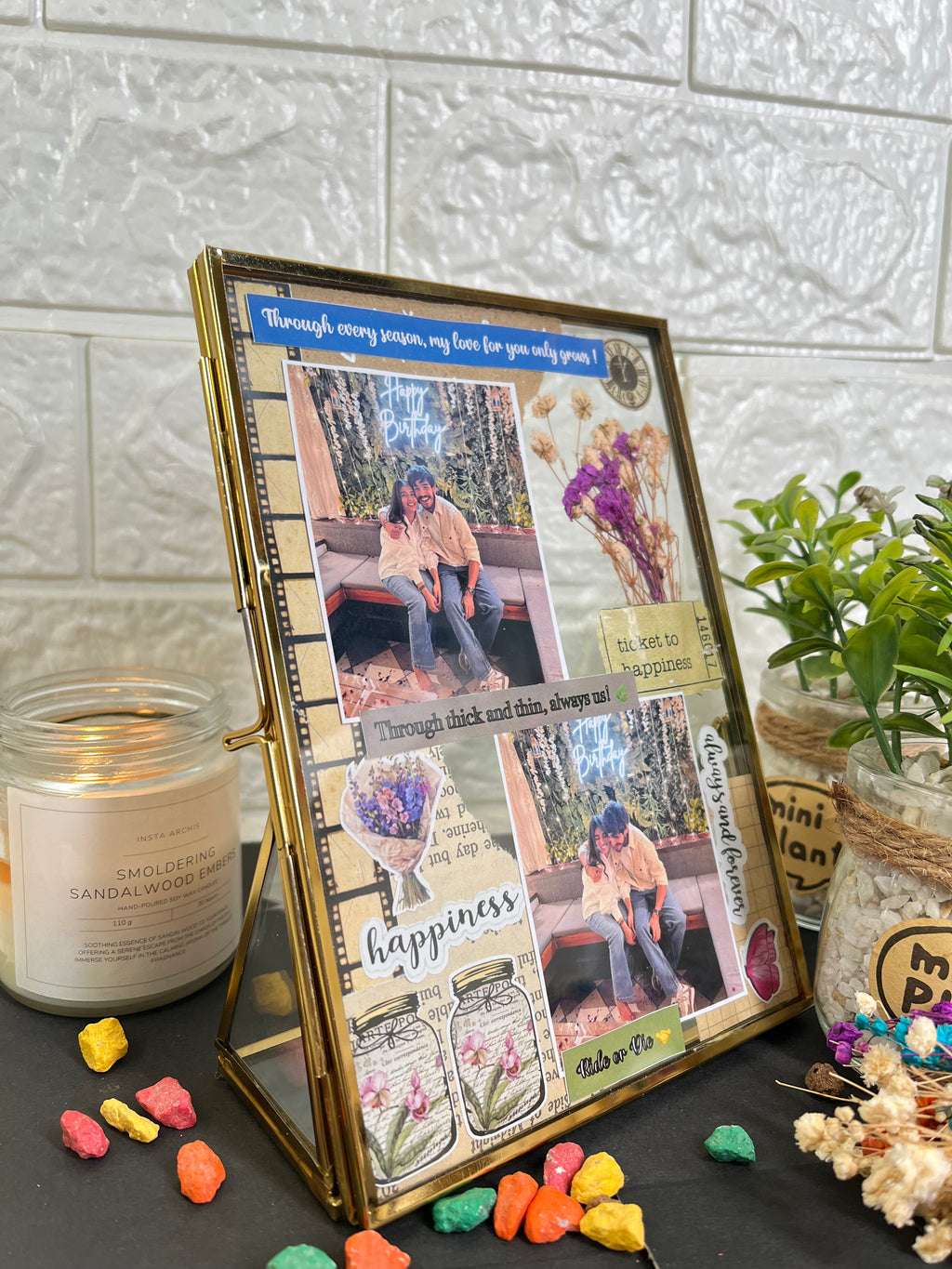7x5 inch Glass Frame (Desk)
