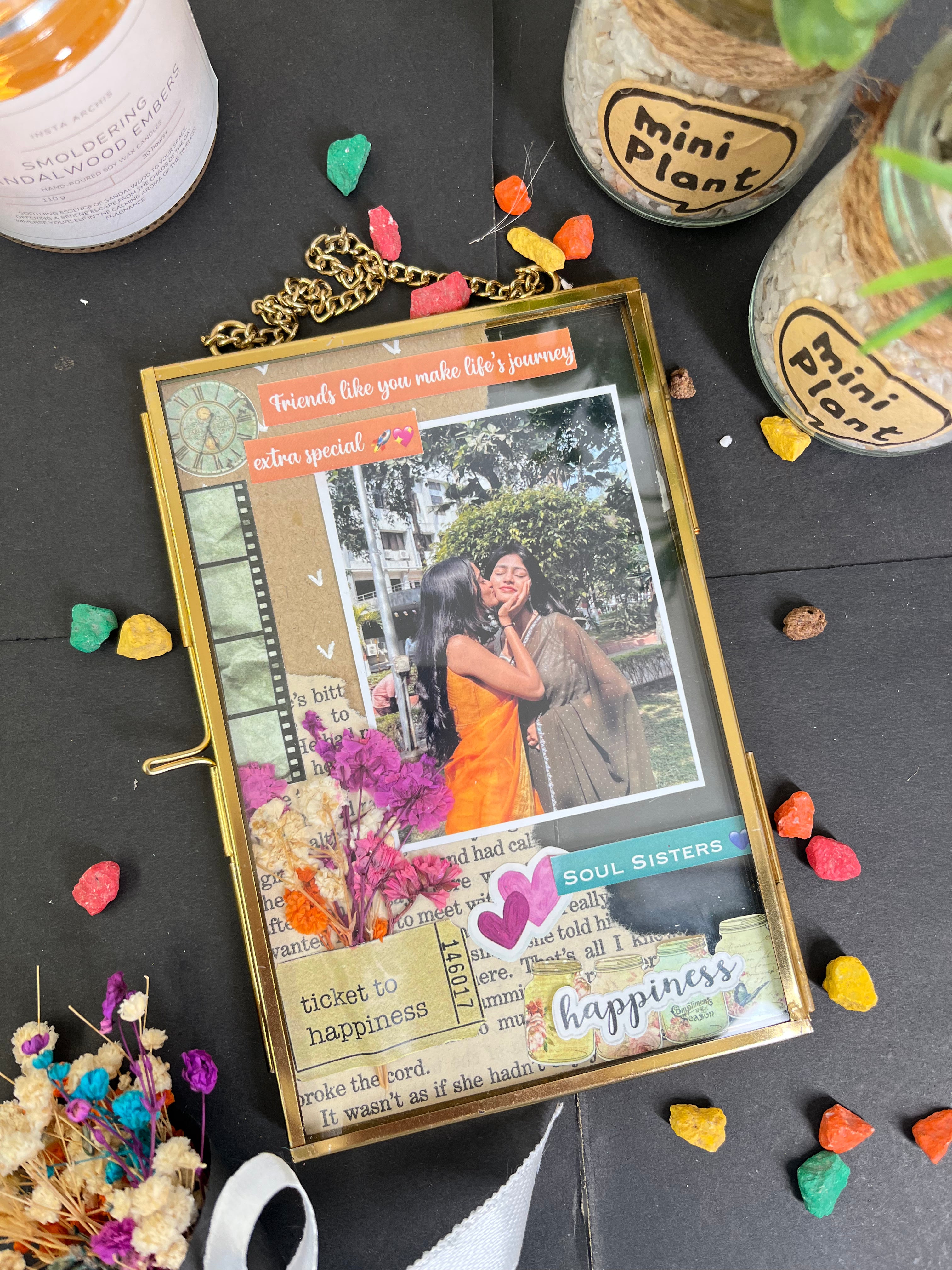 6x4 inch Glass Frame (Hanging)