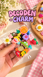 4x4 inch Decoden Charms DIY Kit (For Girls)
