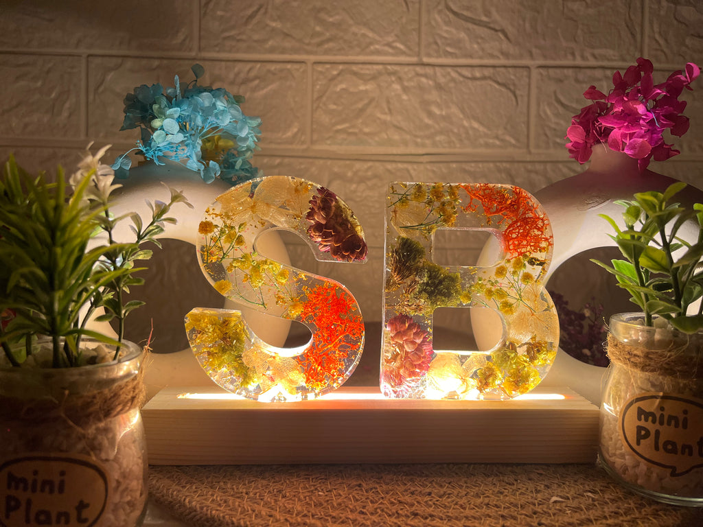 Monogram Lamp (Double Letter) – Insta Archis