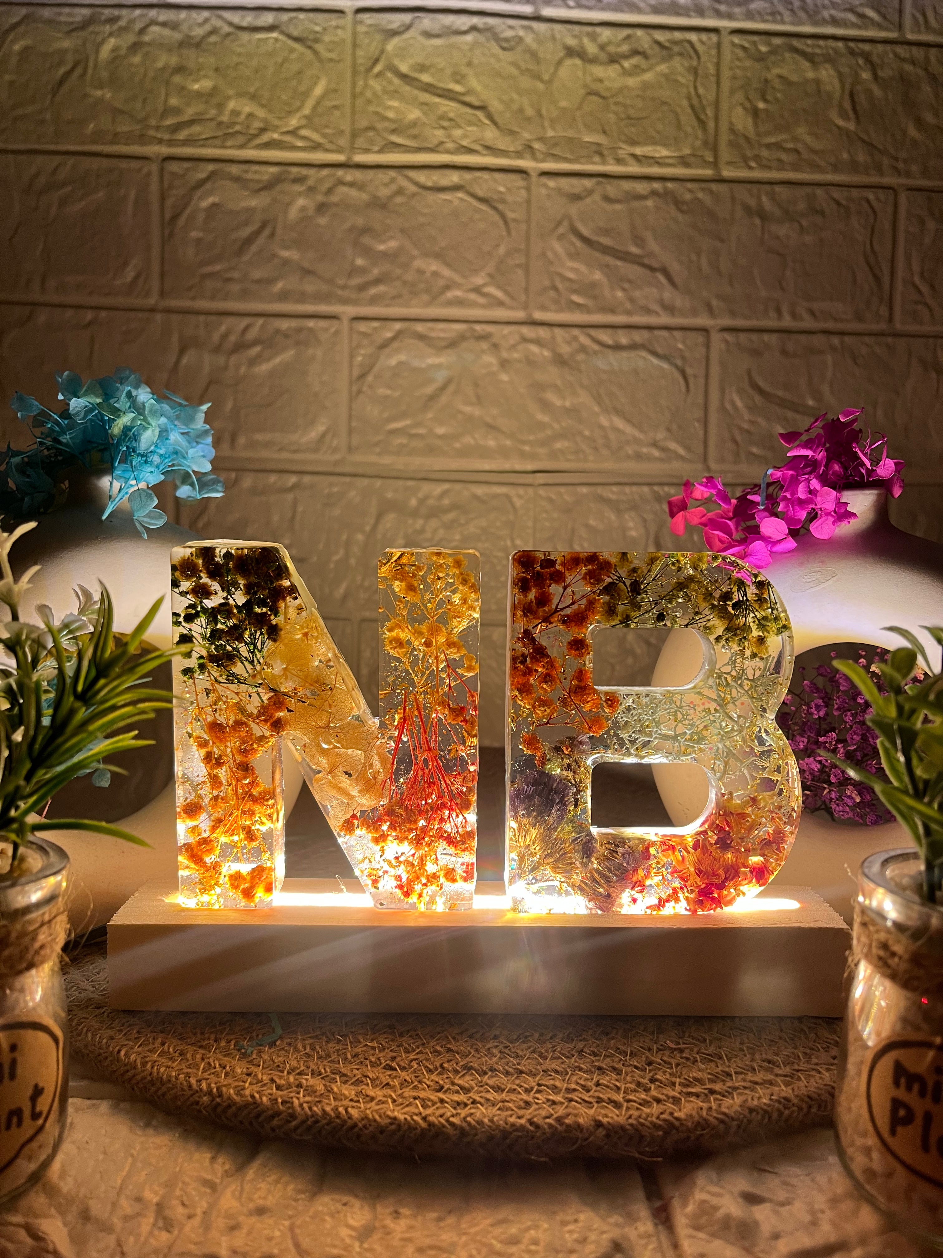 Monogram Lamp (Double Letter)