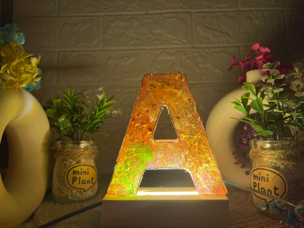 Monogram Lamp (Single Letter)