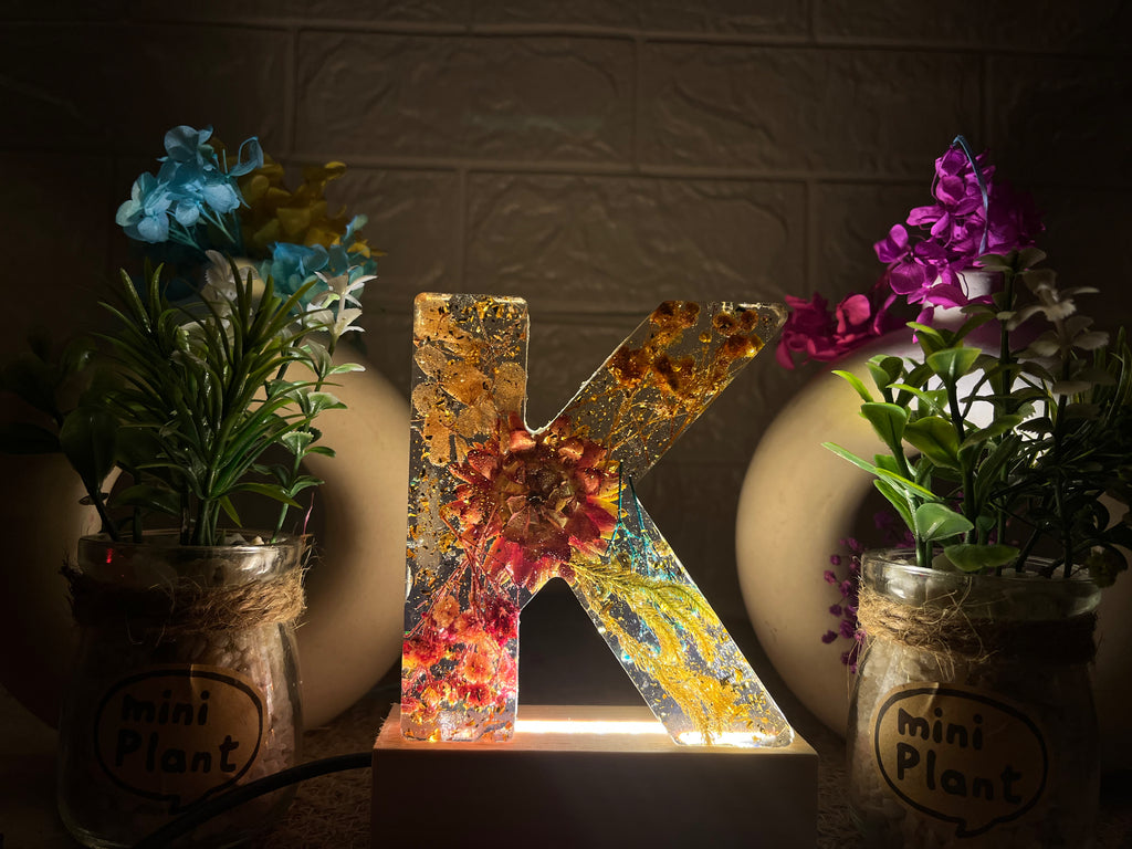 Monogram Lamp (Single Letter)