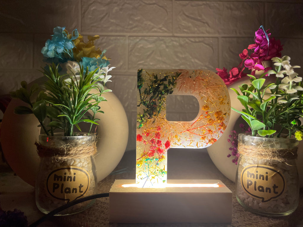 Monogram Lamp (Single Letter)