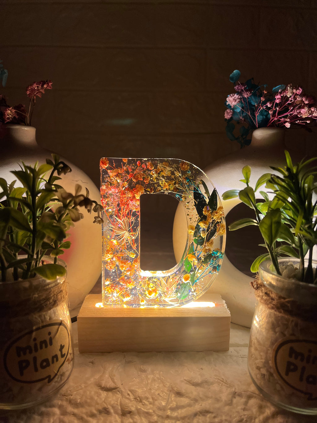 Monogram Lamp (Single Letter)