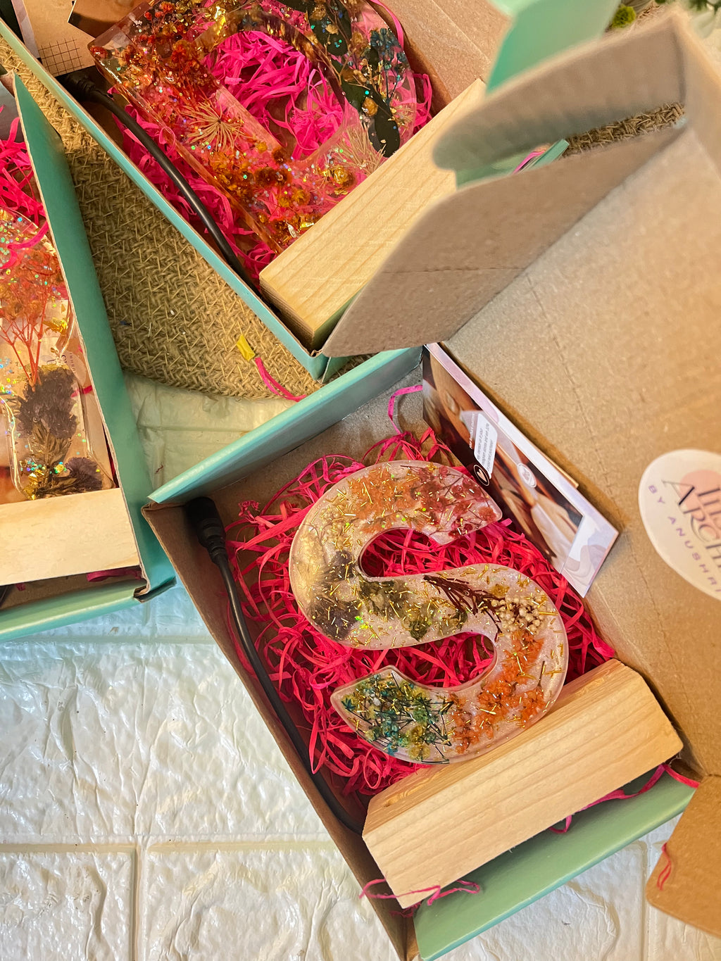 Monogram Lamp (Single Letter)