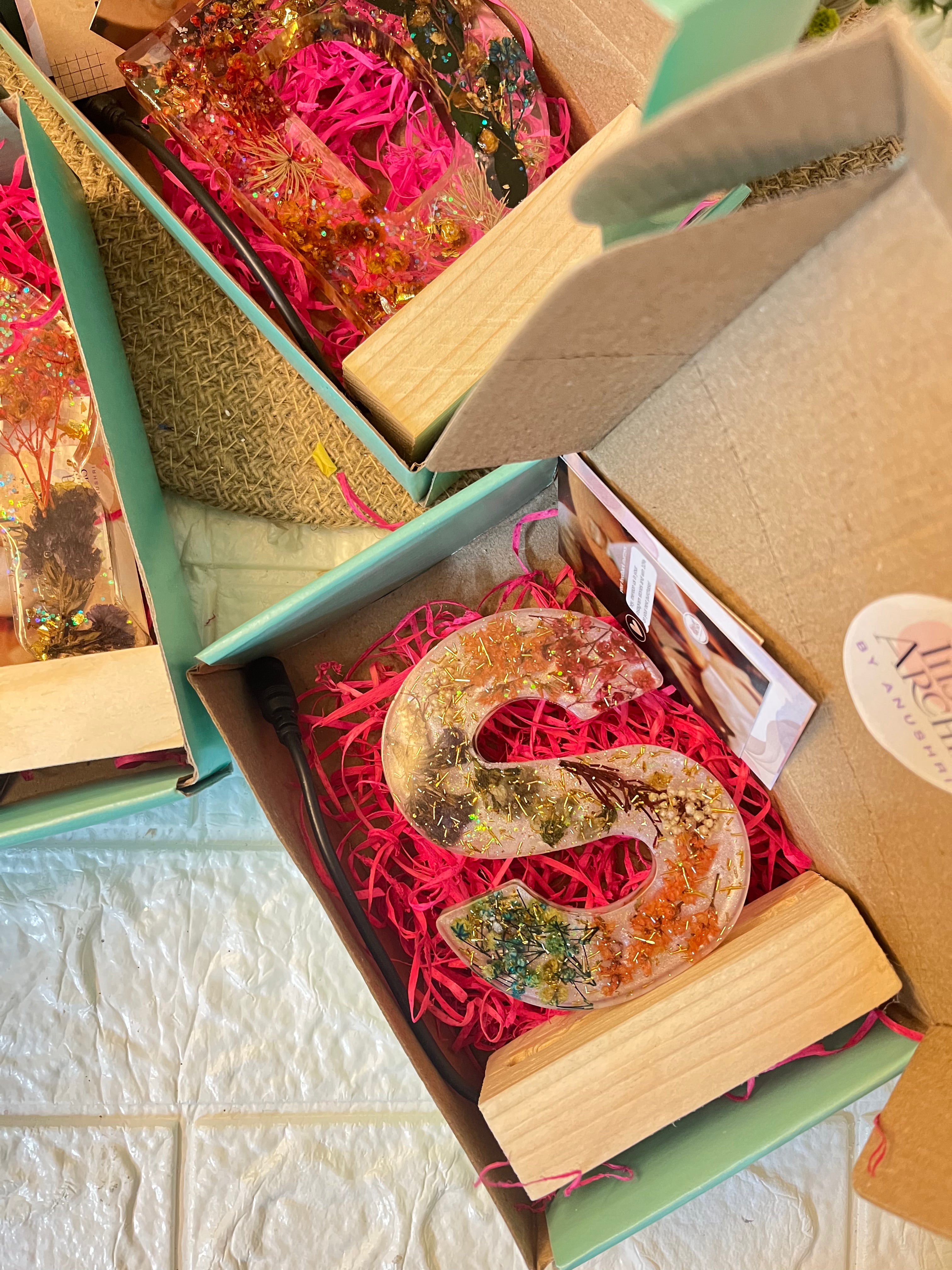 Monogram Lamp (Single Letter)